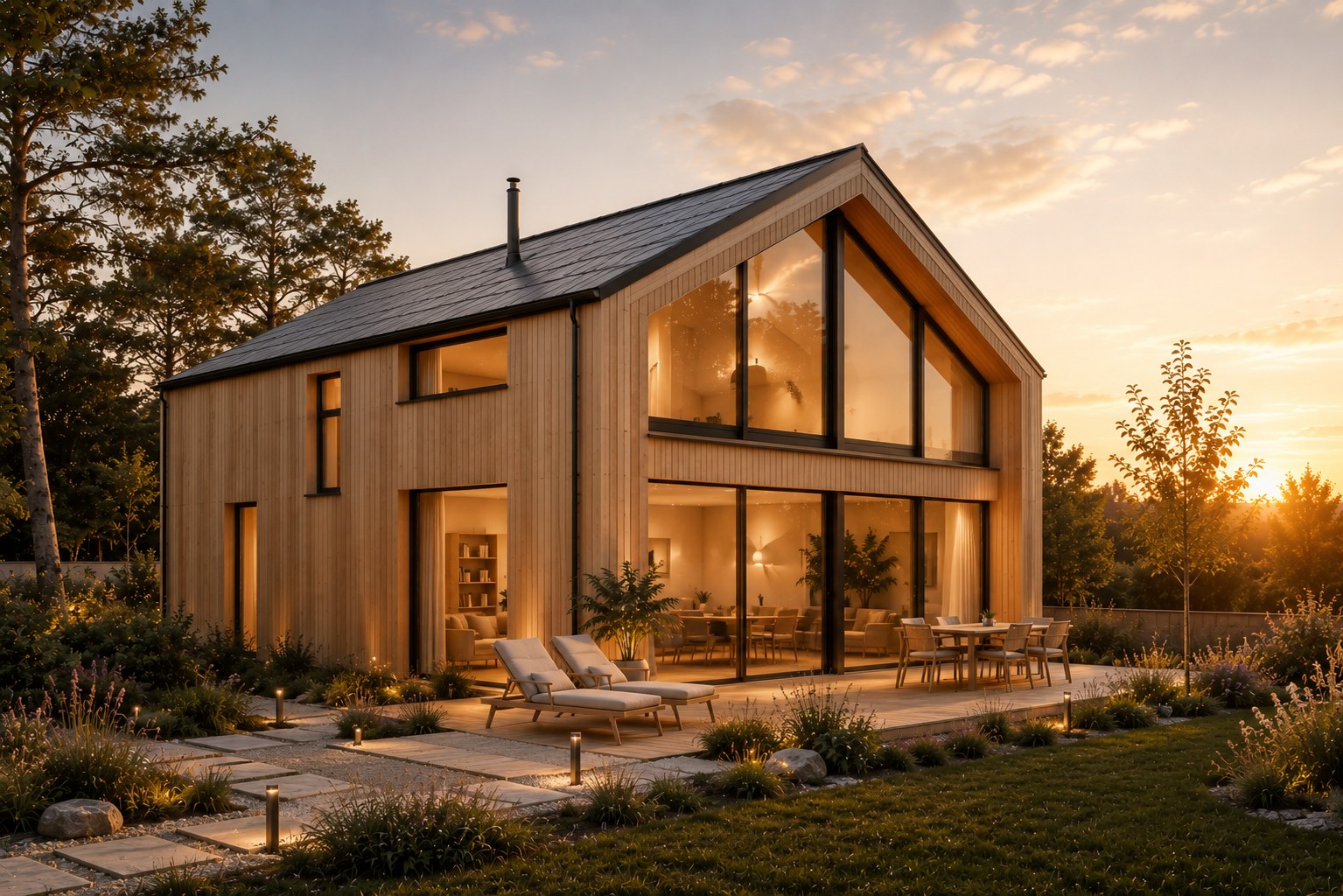 Maison passive, parcours du projet