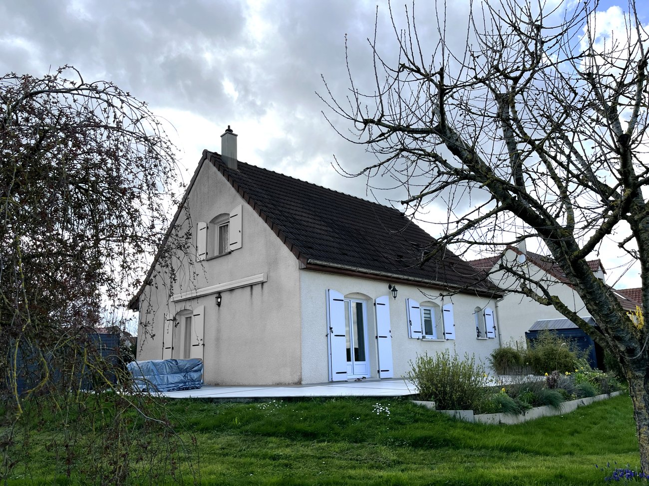 Maison existante avant le projet